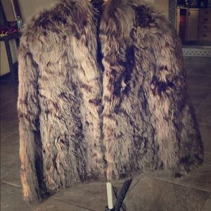 Helmut Lang faux coat